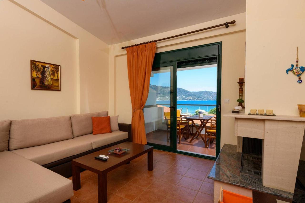 Zoe'S Sea View Apartment Skala Potamia  Exterior foto
